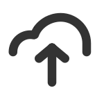Upload Cloud SVG Icon
